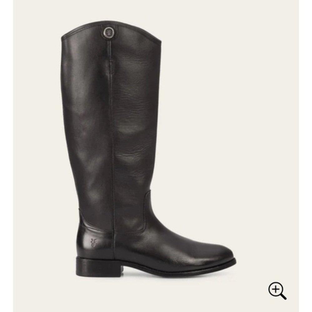 FRYE MELISSA BUTTON 2 woman’s size 8.5 B 
Black